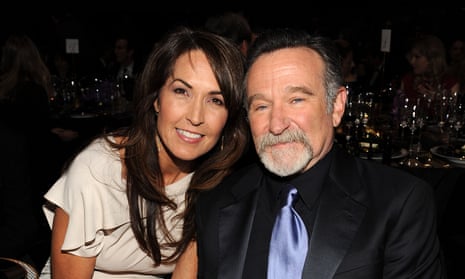 ‘It infuriated me when the media said he’d been drinking, because recovering addicts looked up to him and they deserve to know the truth’ ... Robin and Susan Schneider Williams.