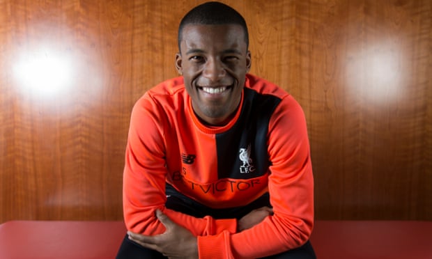 Georginio Wijnaldum says of his first season at Liverpool: ‘I’m probably enjoying it now more than I did before because I have seen the other side of football where I was losing a lot of games and got relegated.’ 