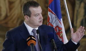 Serbian Foreign Minister Ivica Dačić