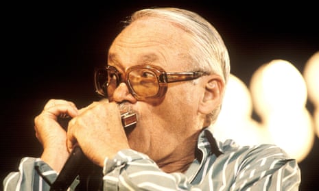 Toots Thielemans at the Jazz à Juan festival, Antibes, France, in 1987.