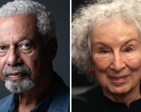 Abdulrazak Gurnah and Margaret Atwood.