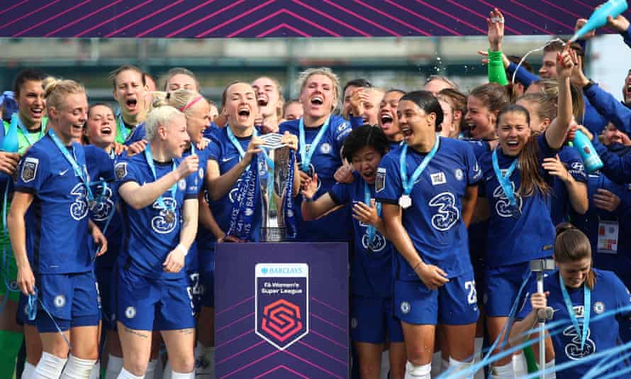 Chelsea Pip Man City To Women S Super League Title After 5 0 Win Over Reading Women S Super League The Guardian Chelsea Pip Man City To Women S Super League Title After 5 0 Win Over Reading Women S Super League The Guardian