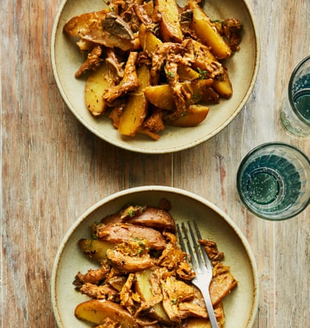 Andreas Viestad’s chanterelle and cep potatoes 40