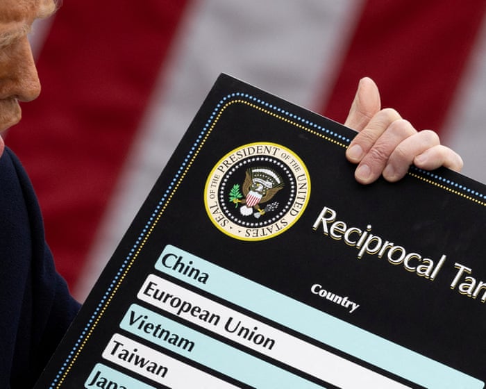 US supreme court to decide on legality of Trump’s sweeping global tariffs
