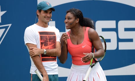Roger Federer and Serena Williams have won a combined 43 grand slam singles titles