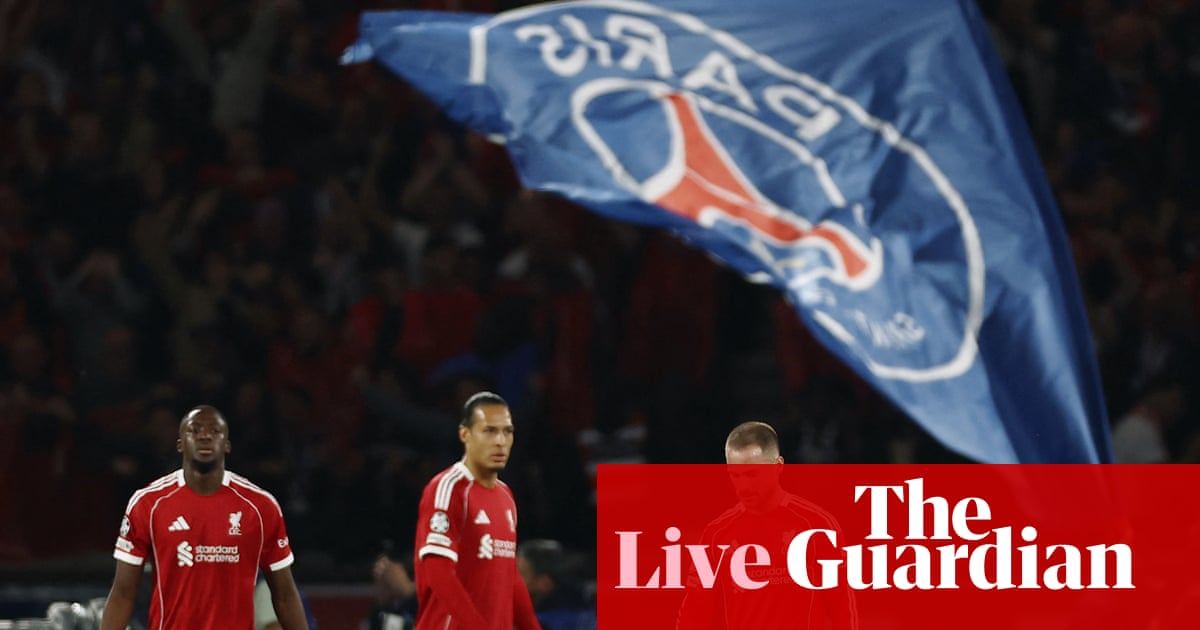Paris Saint-Germain v Liverpool: Champions League quarter-final, first leg – live