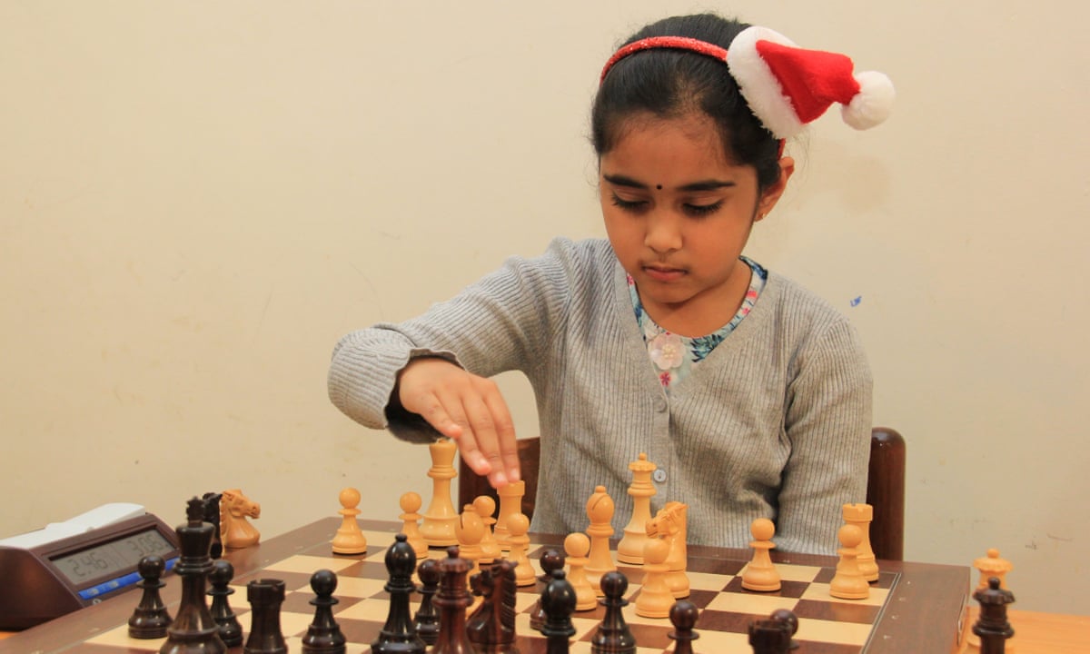 Chess: seven-year-old breaks record to share English women's blitz title, Chess