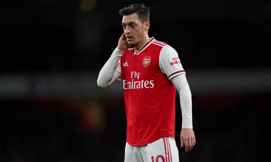 Mesut Özil used social media to criticise the Chinese government.