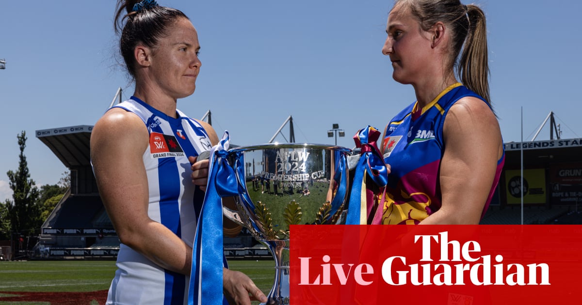 North Melbourne Kangaroos v Brisbane Lions: AFLW grand final - live