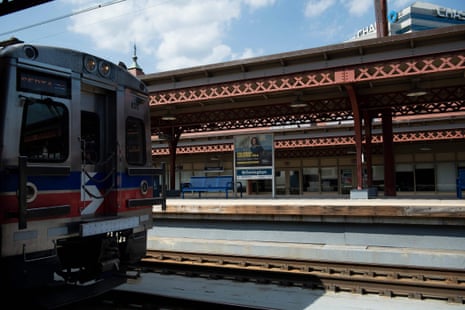 The Joseph R Biden Jr railroad station, an Amtrak train station in Wilmington, Delaware. 