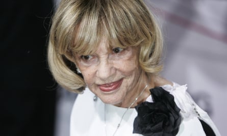 Jeanne Moreau at the 20th European film awards in Berlin in 2007.