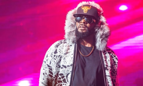 R Kelly in concert in February 2018.