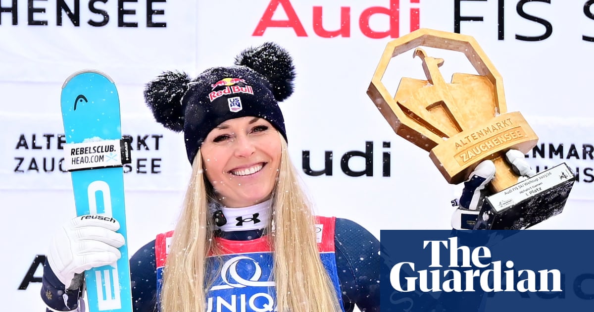 Lindsey Vonn seals Olympic favourite status with fourth podium in four downhills