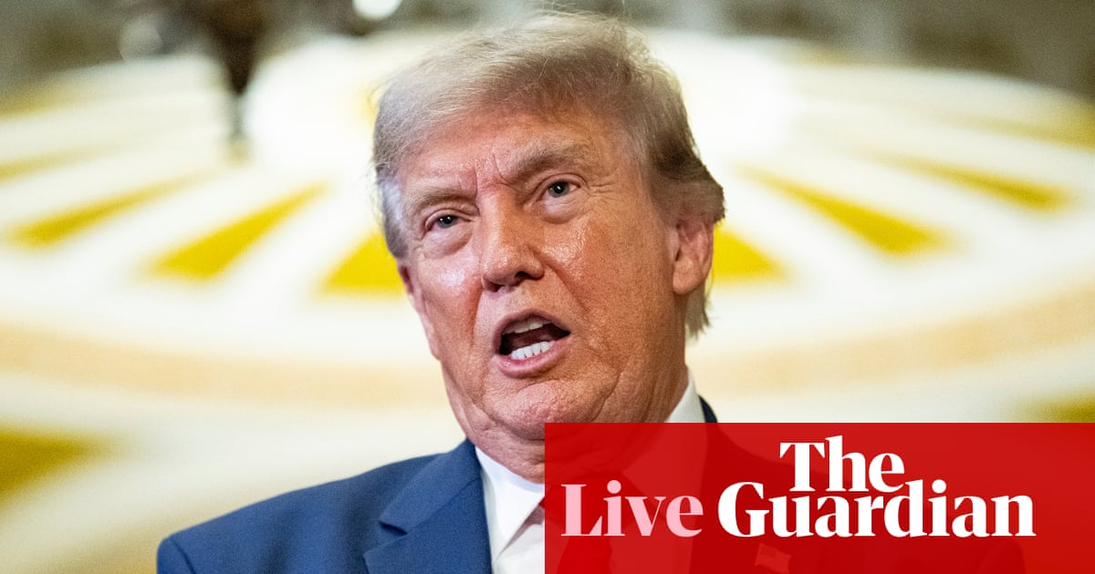 Trump gets in shouting match with Republican senator amid standoff over housing bill and president’s anger at war powers vote - live