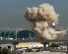 Middle East crisis live: Iran’s president apologises to Gulf nations; explosion reported near Dubai airport