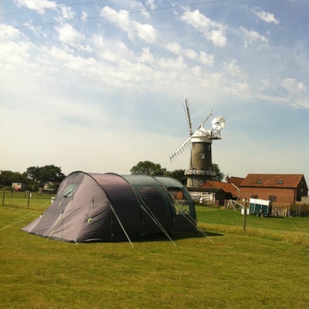 Bircham Windmill campsite, Norfolk