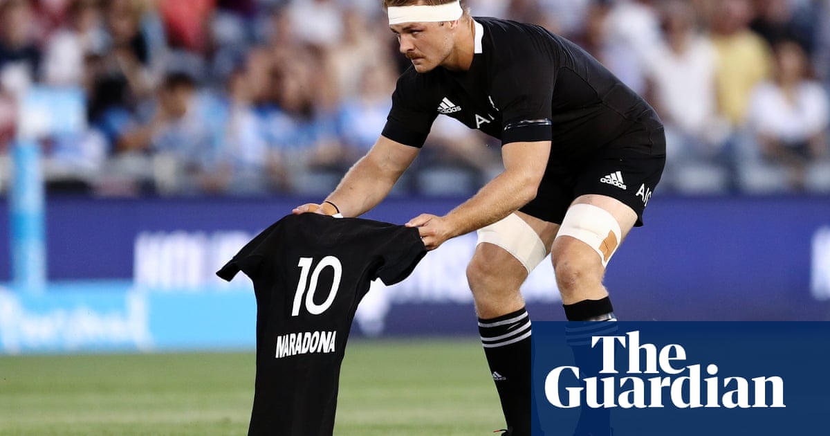 Argentina moved by All Blacks Tri-Nations tribute to Diego Maradona