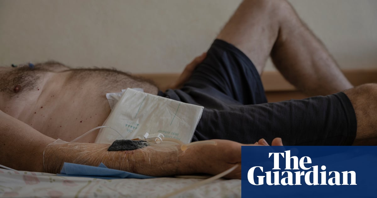‘A shot went through my cheek’: the human cost of Ukraine’s defence