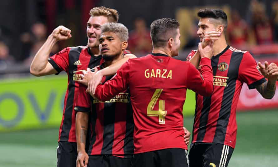 Mls Playoffs Atlanta United Set Up Conference Final With New York Red Bulls Mls The Guardian Atlanta United 2022 Championship Magic City