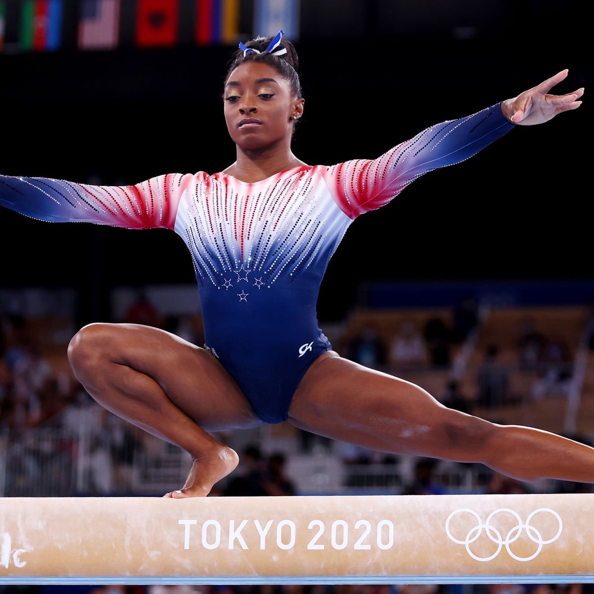 Tokyo Olympics 2020 gymnastics: Simone Biles takes bronze in women's beam  final – as it happened | Tokyo Olympic Games 2020 | The Guardian