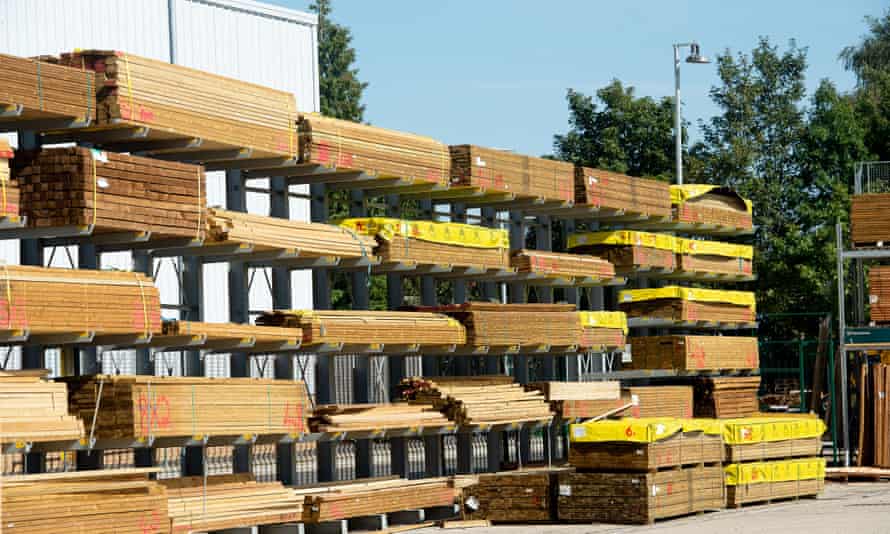 Some builders are reporting difficulties in getting supplies. The price of timber, for examples, has surged.