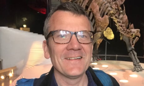 Piers Jones at the Natural History Museum; in 2016 he became the museum’s first chief digital officer