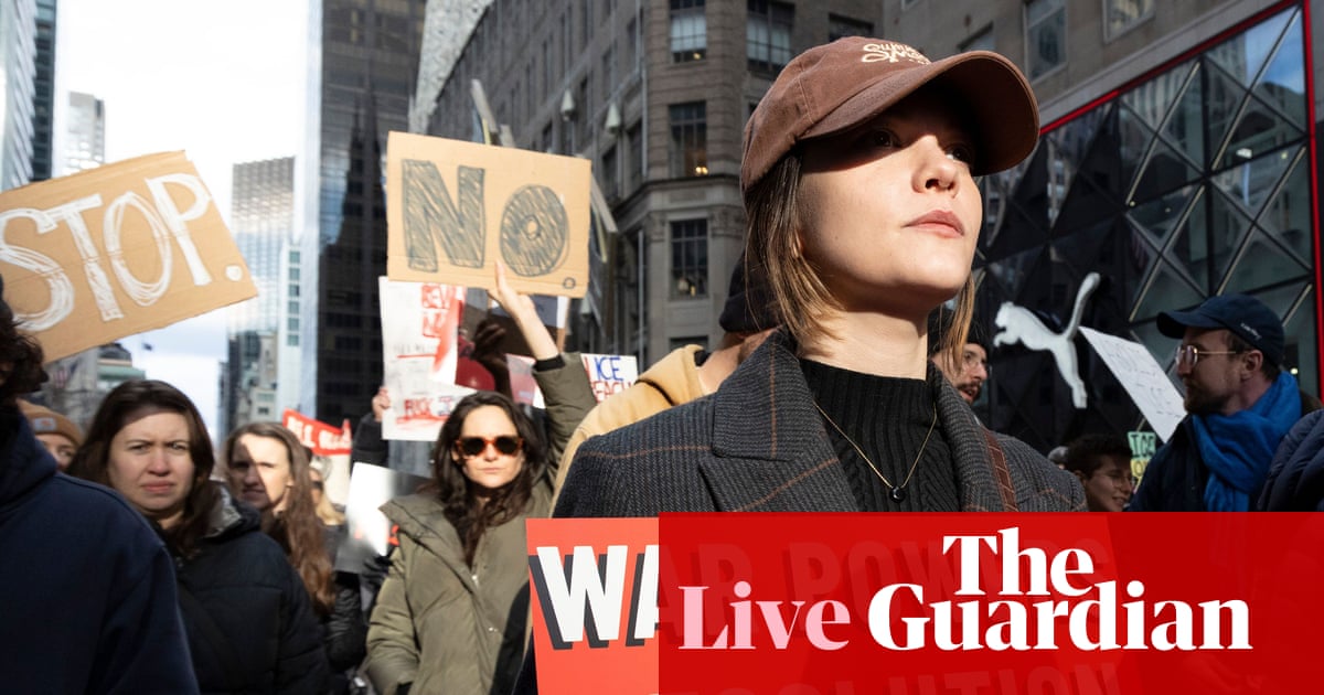 Donald Trump and Venezuela’s interim leader hold first phone call – live