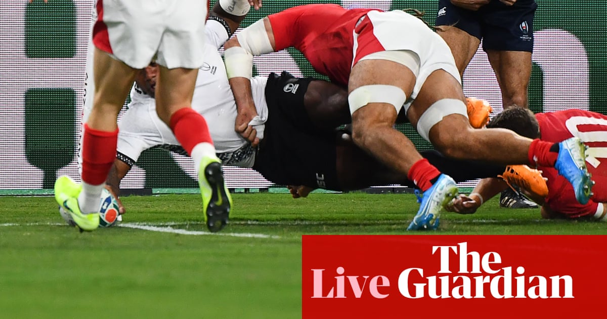 Wales v Fiji: Rugby World Cup 2019 – live!