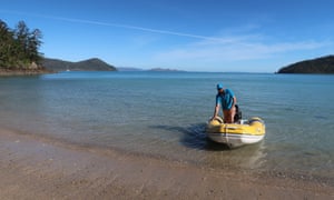 Cuzzy pulls into Dug ong beach.