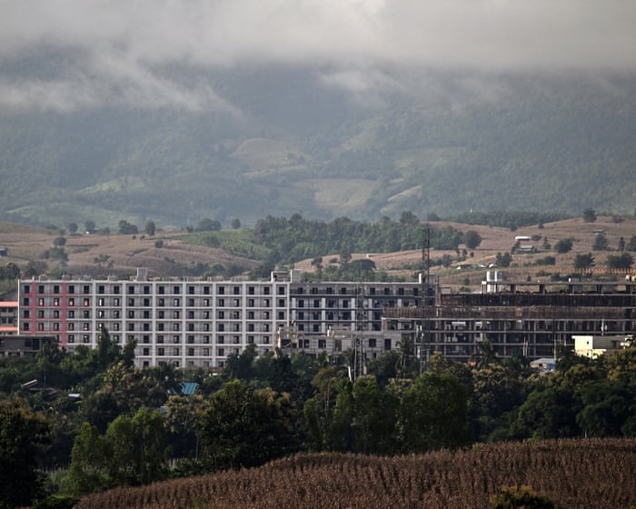 Thousands detained as Myanmar military raids notorious KK park scam compound