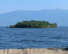Mysterious Floating Island Appears and Disappears in Canada's Williston Lake