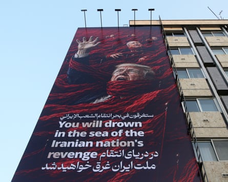 Anti-Trump propaganda on display in Tehran