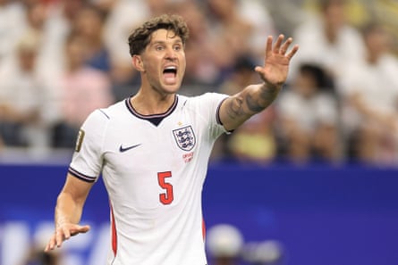 John Stones pictured during an England game