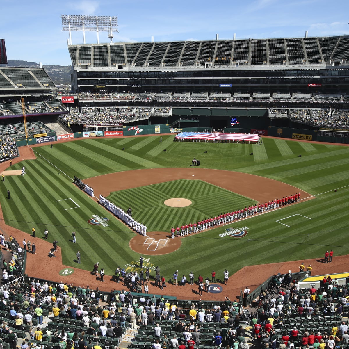 Mlb Orders A S To Look At Relocation From Oakland As Stadium Search Continues Oakland Athletics The Guardian Mlb Orders A S To Look At Relocation From Oakland As Stadium Search Continues Oakland Athletics The Guardian