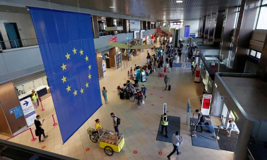 Henri-Coanda international airport, in Otopeni, Romania