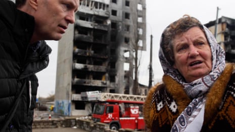 Inside Ukraine’s suburban horror: ‘I have nothing left’ - video 