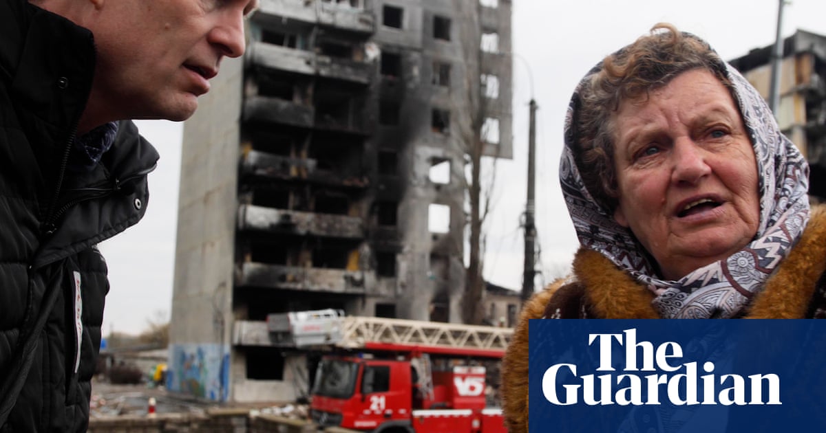 Inside Ukraine’s suburban horror: ‘I have nothing left’ – video