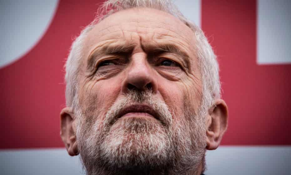 Jeremy Corbyn during the 2019 election campaign.