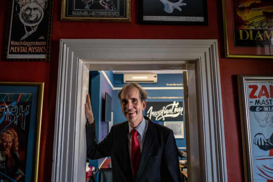 David Gore, founder and director of the College of Magic.