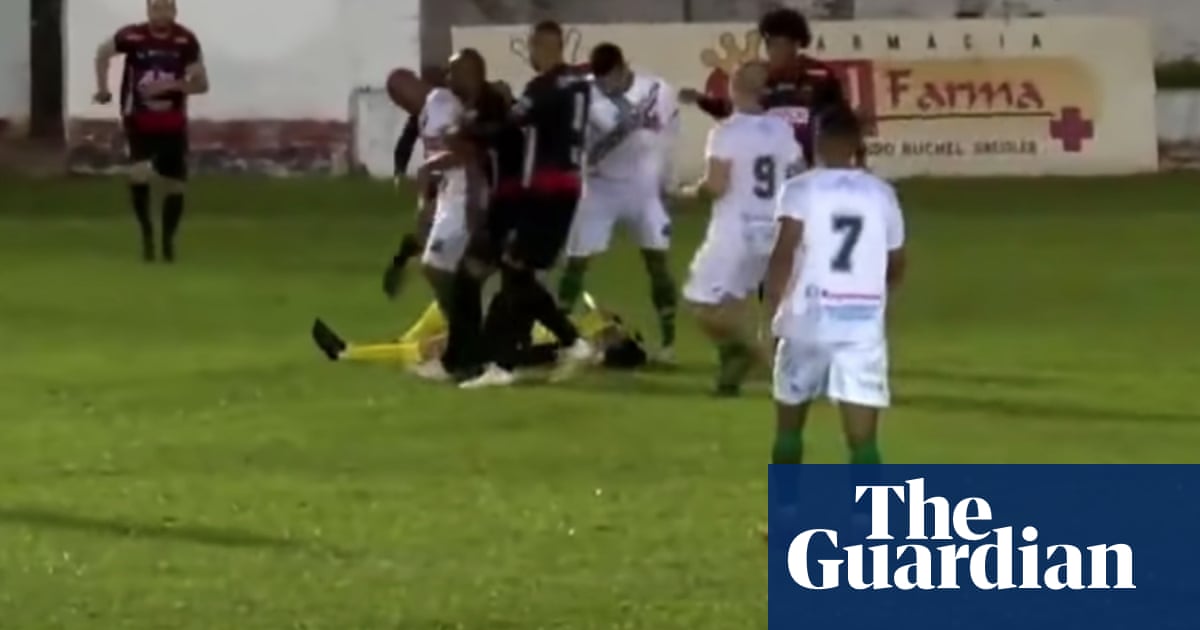 Brazilian player charged with attempted murder after attack on referee