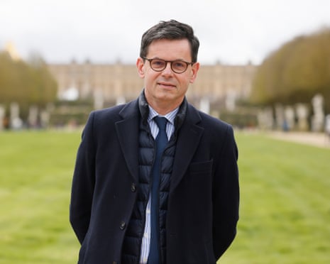 Christophe Leribault, head of the Charteau de Versailles, poses for picture in 2024.