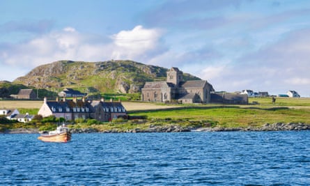 Iona Abbey, founded in AD563