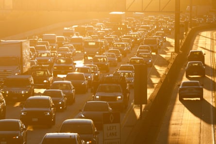 traffic on a highway