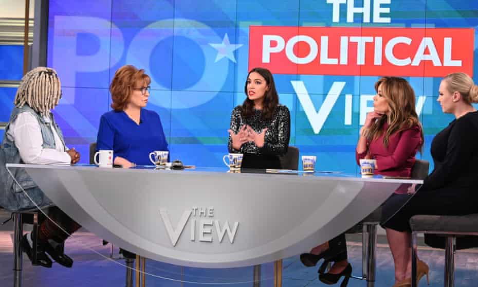Alexandria Ocasio-Cortez was The View’s guest in February 2020.