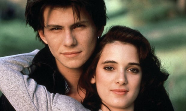 Christian Slater and Winona Ryder in Heathers. 