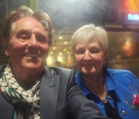 Selfie of Eddie and Frances