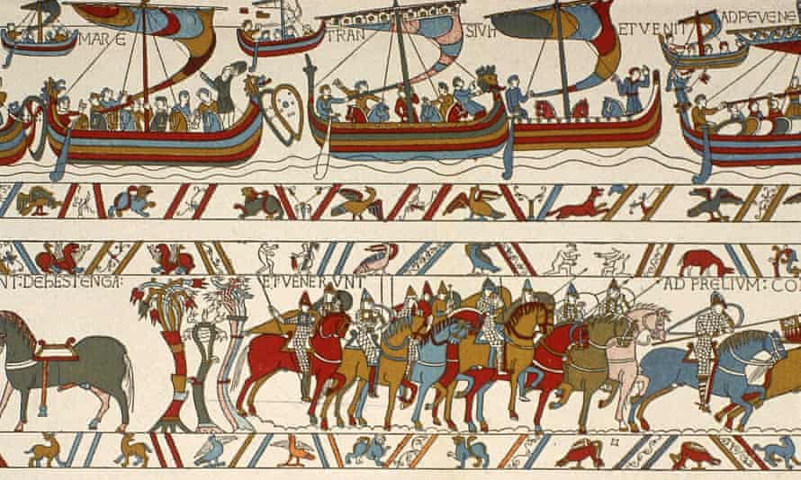 Emmanuel Macron Agrees To Loan Bayeux Tapestry To Britain Bayeux Tapestry The Guardian