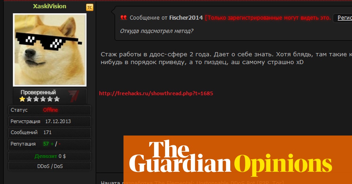 My deep dive into one of the largest dark web hacking forums ... My deep dive into one of the largest dark web hacking forums ... -