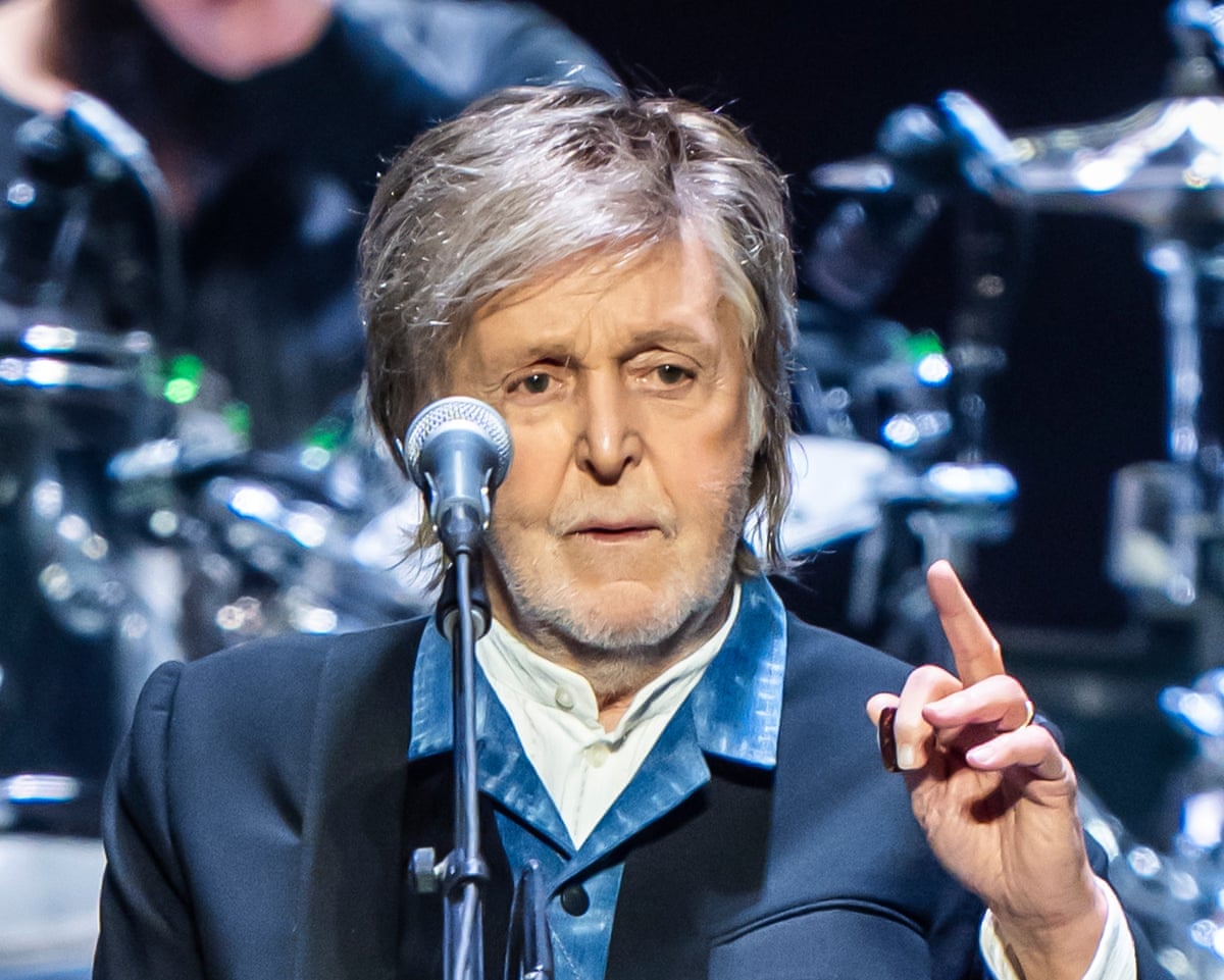 Paul McCartney performs I Want to Hold Your Hand for first time in 60 years at Taylor Swift wedding | Paul McCartney | The Guardian