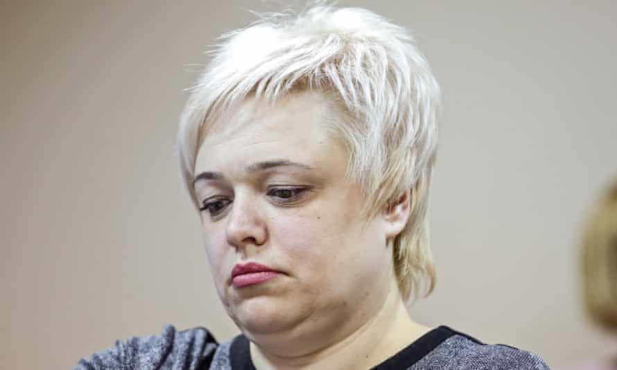 Evgenia Magurina during her court case.